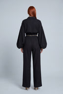 Macy Drawstring Palazzo Pants