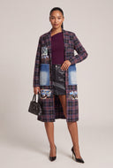 Plaid Graphic Duster