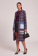 Plaid Graphic Duster