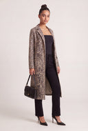 Delia Leopard Print Duster