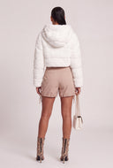 Eva Faux Fur Crop Jacket