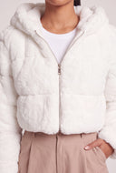 Eva Faux Fur Crop Jacket