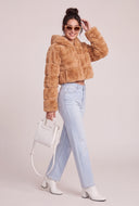 Eva Faux Fur Crop Jacket