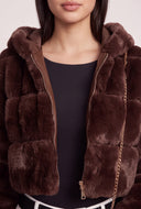 Eva Faux Fur Crop Jacket