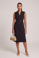 Belted Blazer Dress
