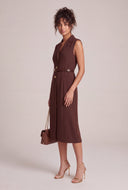 Belted Blazer Dress