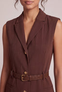 Belted Blazer Dress