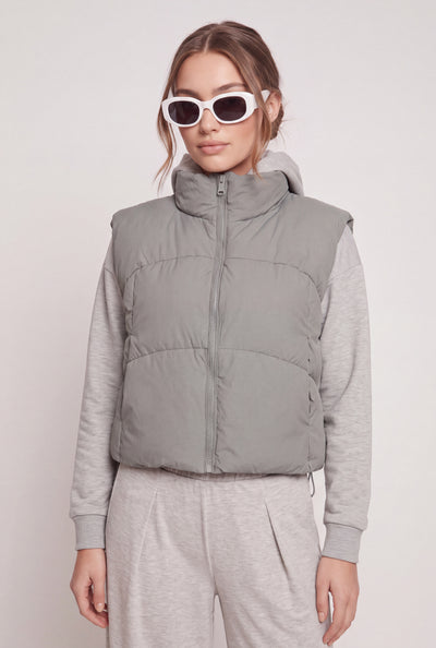 Harlow Zip Puffer Vest