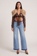 Rayna Tie Front Bolero Jacket