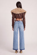 Rayna Tie Front Bolero Jacket