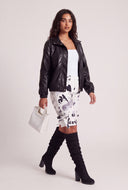 Vegan Leather Jacket