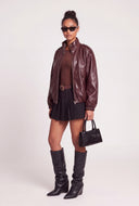 Vegan Leather Jacket