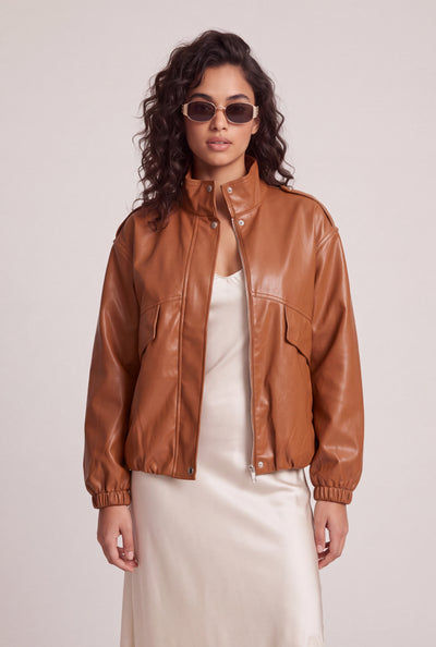 Vegan Leather Jacket