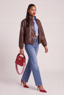 Vegan Leather Jacket