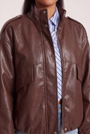 Vegan Leather Jacket