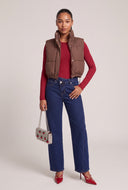 Zip Puffer Vest
