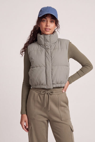 Zip Puffer Vest