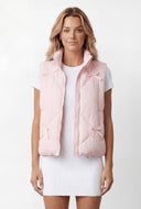 Keira Bow Quilted Puffer Vest