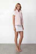 Keira Bow Quilted Puffer Vest