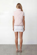 Keira Bow Quilted Puffer Vest