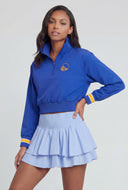 Golden State Warriors Crop Windbreaker Jacket