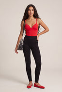 French Terry High Waist Leggings