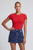 Classic Crew Neck Short Sleeve T-Shirt