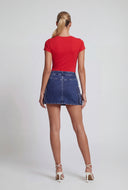 Classic Crew Neck Short Sleeve T-Shirt