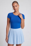 Short Sleeve Scoop Neck T-Shirt