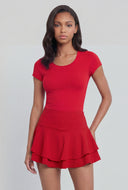 Short Sleeve Scoop Neck T-Shirt