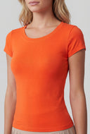 Short Sleeve Scoop Neck T-Shirt
