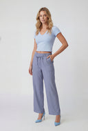 V-Neck Crop T-Shirt