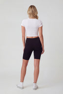 Classic Crew Neck Crop Top