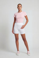 Classic Crew Neck Crop Top