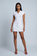 Cassandra Embroidered Detail Polo Shirt