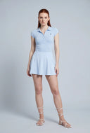 Cassandra Embroidered Detail Polo Shirt