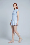 Cassandra Embroidered Detail Polo Shirt