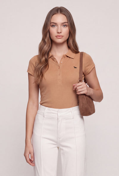 Short Sleeve Polo Top