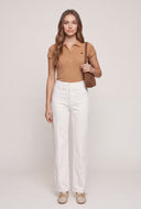 Short Sleeve Polo Top