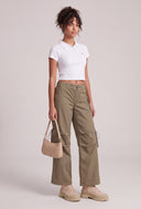 Paige Crop Polo Top