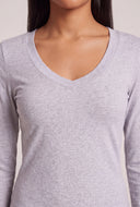 Long Sleeve V-Neck T-Shirt