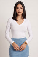 Long Sleeve V-Neck T-Shirt