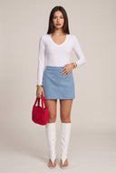 Long Sleeve V-Neck T-Shirt