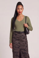 Long Sleeve V-Neck T-Shirt