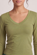 Long Sleeve V-Neck T-Shirt