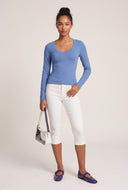 Long Sleeve V-Neck T-Shirt