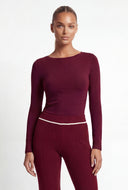 Classic Crew Neck Long Sleeve Tee