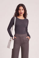 Long Sleeve Crew Neck Tee