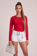 Long Sleeve Crew Neck Tee