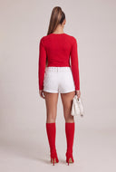 Long Sleeve Crew Neck Tee